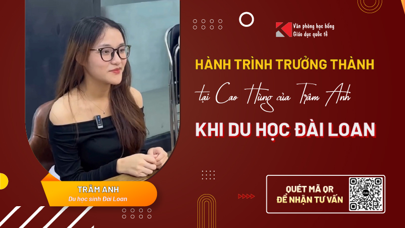 Hành trình du học Đài Loan của Trâm Anh: Từ cô gái 18 tuổi đến một người trẻ trưởng thành giữa xứ Đài